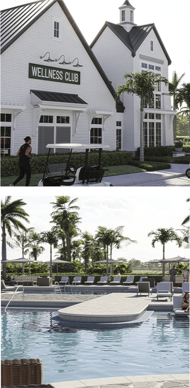 Amenity Center Glynlea Country Club golf shop and pool